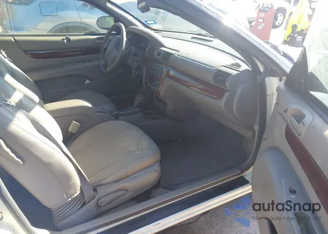 2001 Chrysler Sebring Lxi из США, поврежденный, VIN 1C3EL55U81N688280